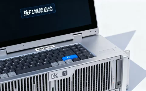 服务器启动提示按F1进入系统怎么办，为什么要按F1