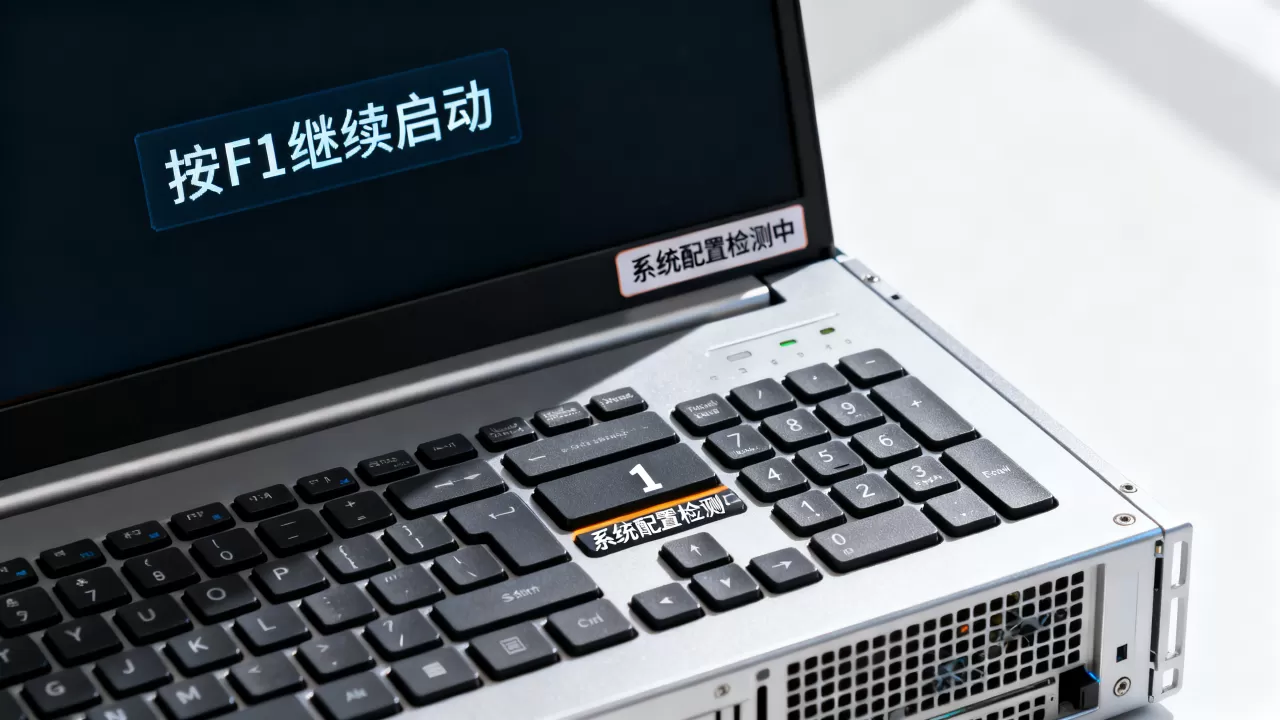 服务器启动提示按F1进入系统怎么办，为什么要按F1