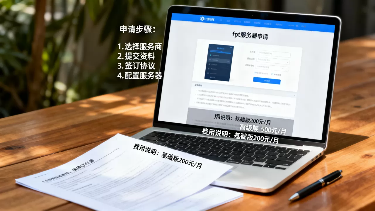 如何申请ftp服务器？,需要哪些手续和费用？