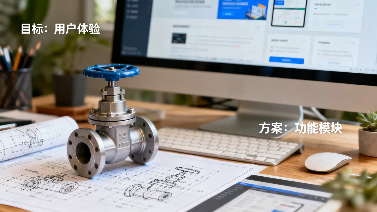 阀门专业网站建设需要达成哪些目标,建设方案怎么制定？