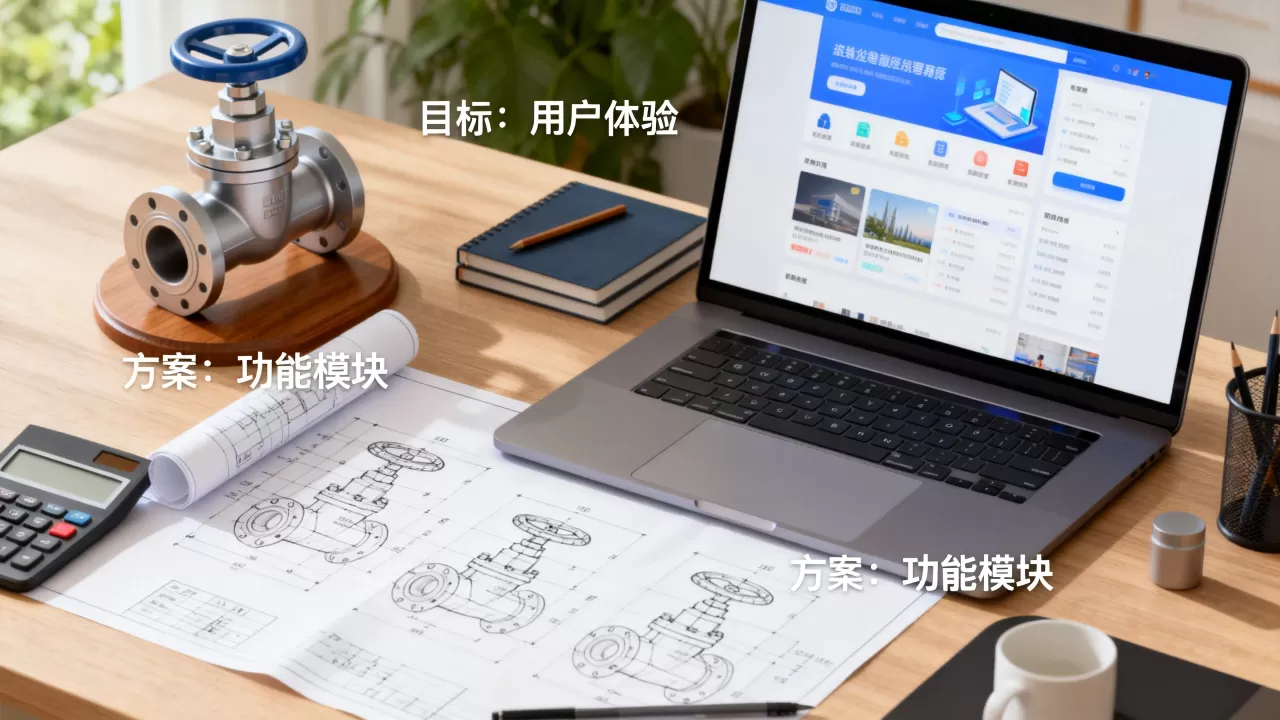 阀门专业网站建设需要达成哪些目标,建设方案怎么制定？