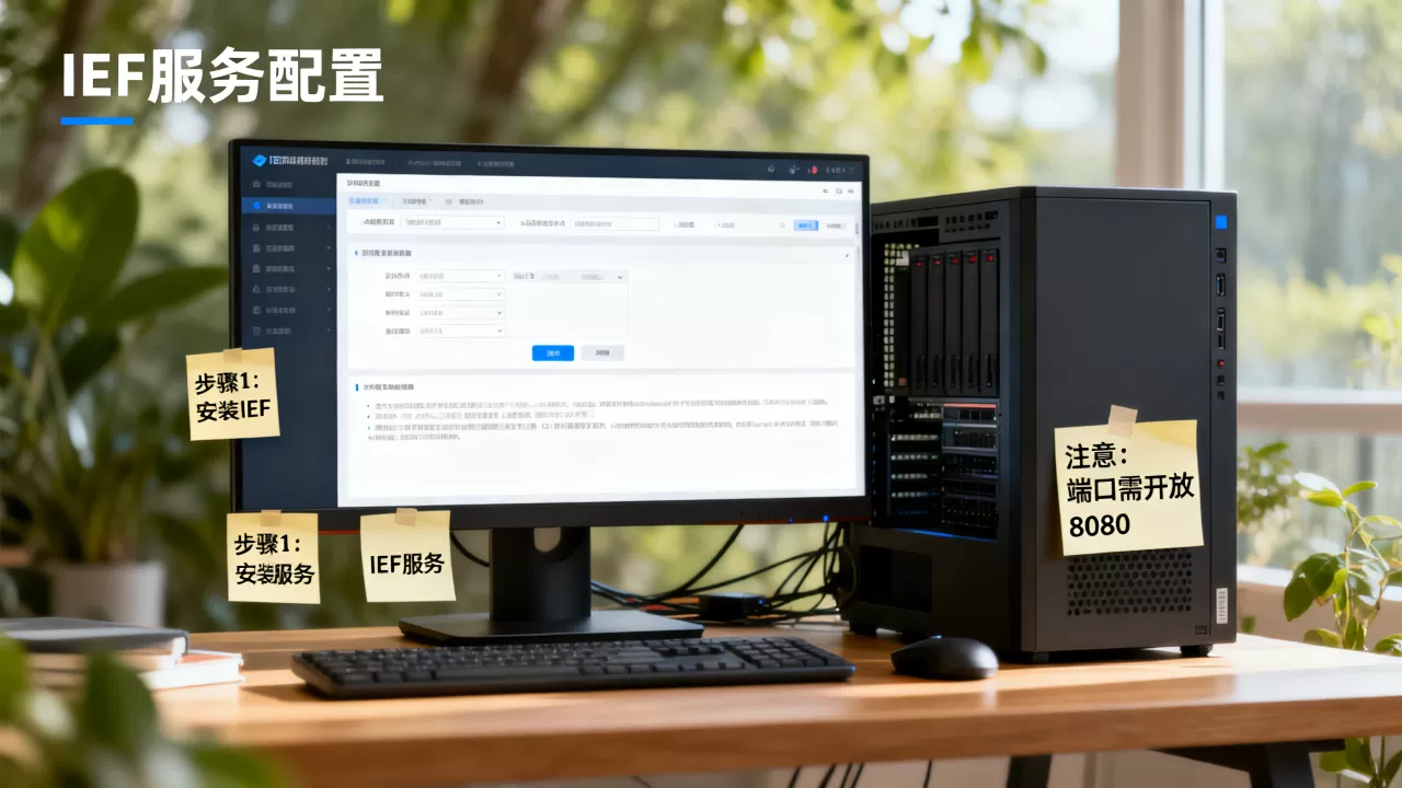 IEF服务如何配置？, 配置注意事项有哪些？
