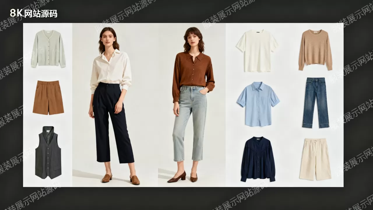 服装展示网站源码 服装展示网站源码