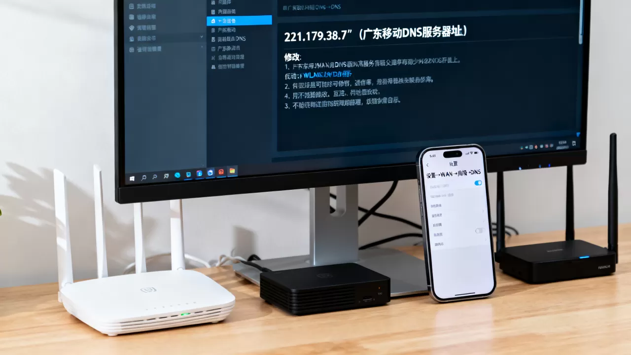 广东移动宽带DNS服务器地址是多少,如何修改设置? 广东移动宽带DNS服务器地址是多少,如何修改设置?