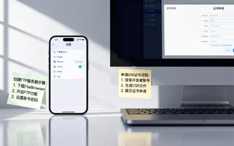 iOS怎么创建FTP服务器？，怎么申请iOS证书