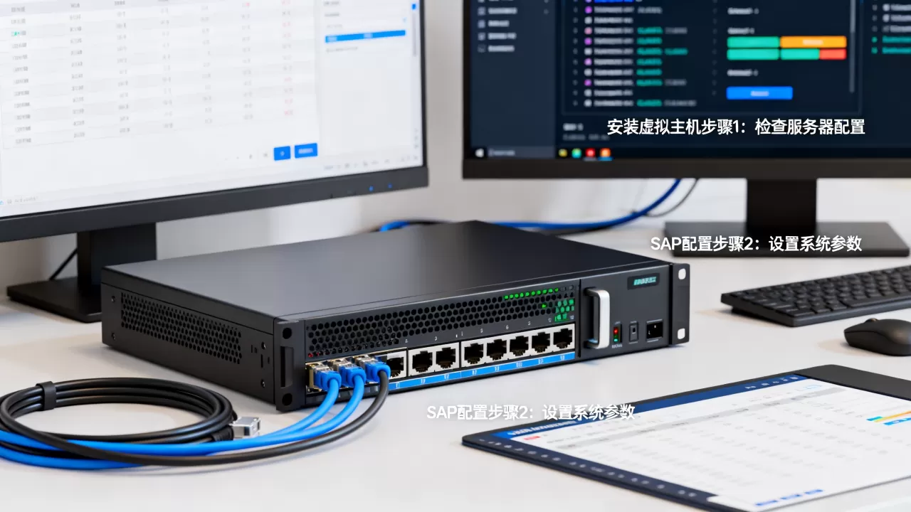 服务器上安装虚拟主机怎么做？,SAP配置步骤有哪些？