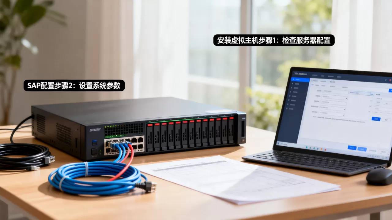 服务器上安装虚拟主机怎么做？,SAP配置步骤有哪些？