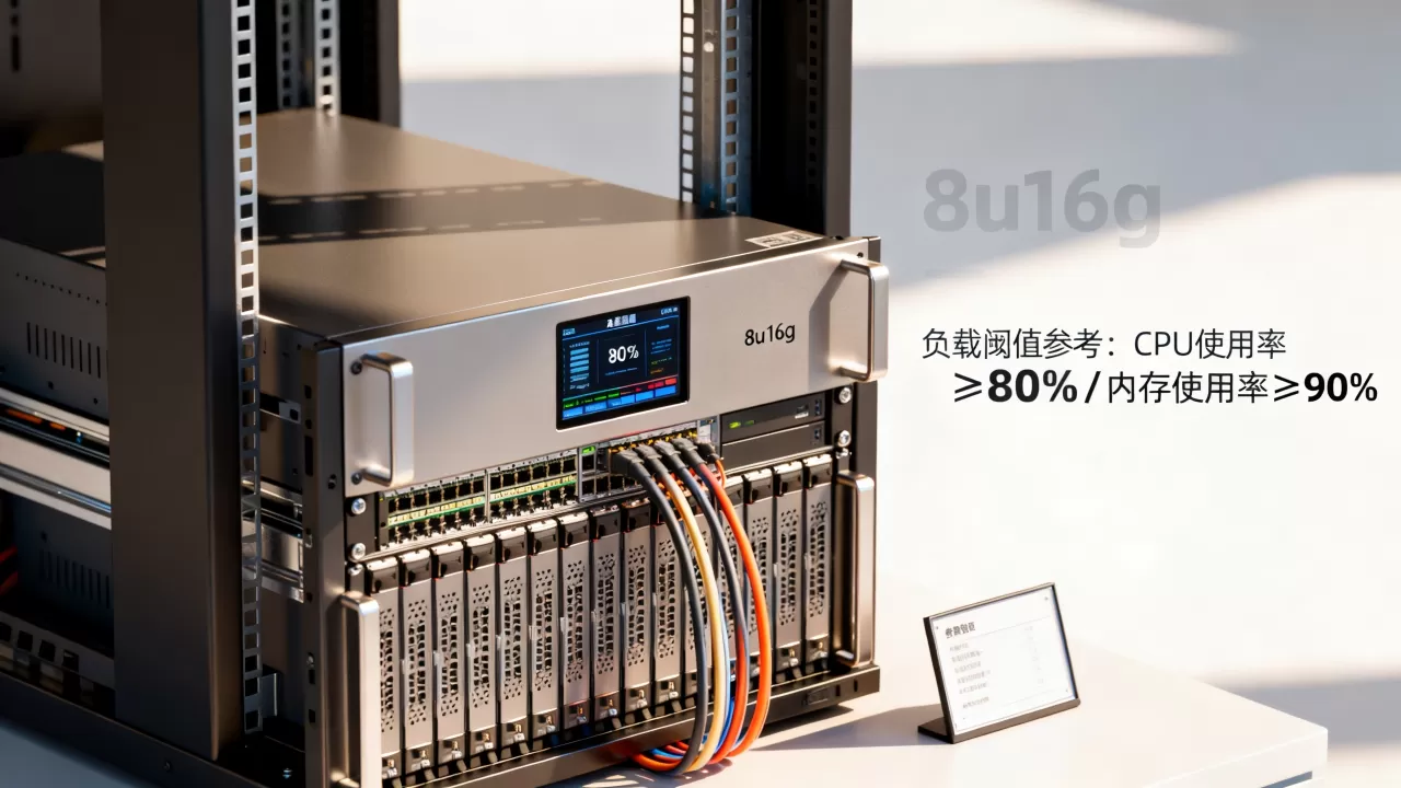 8u16g服务器负载多少算高呢，负载高怎么办？