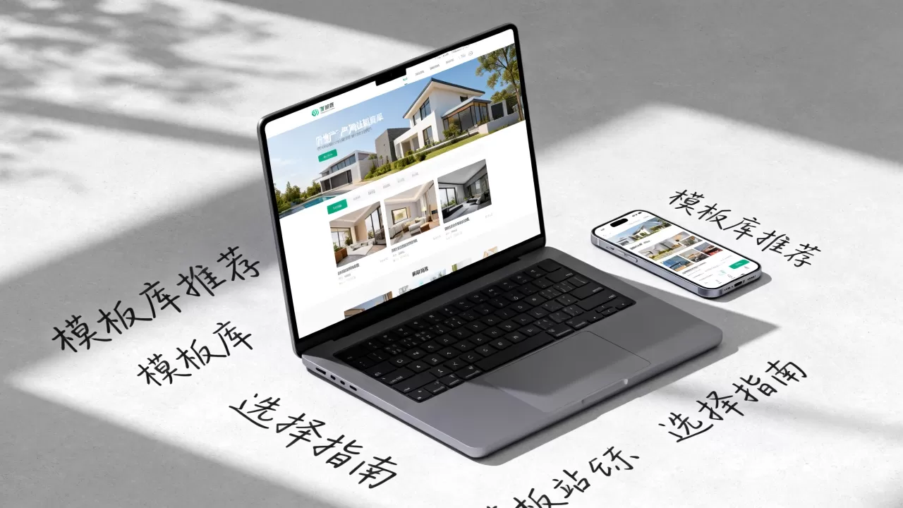 房地产网站模板库哪个好，怎么选择最合适？