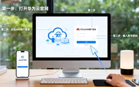 华为云IAM用户如何登录，操作步骤有哪些？