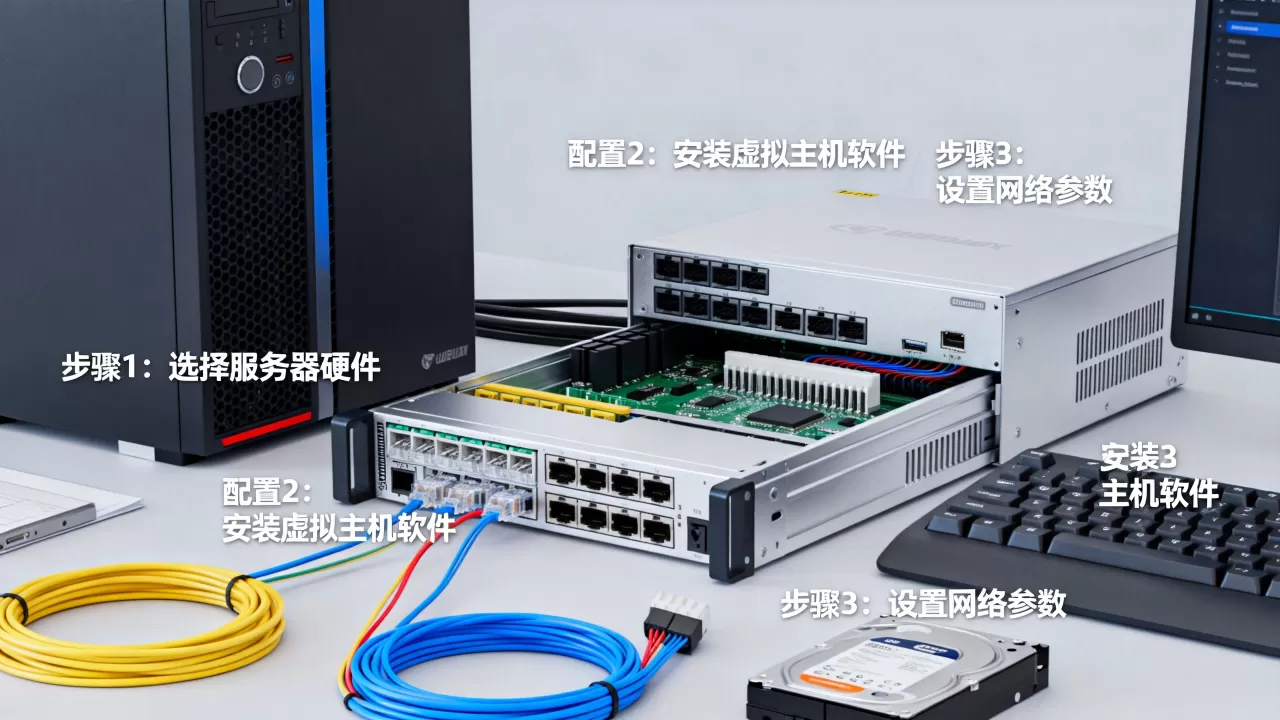 服务器怎么搭建虚拟主机，需要哪些配置和步骤？