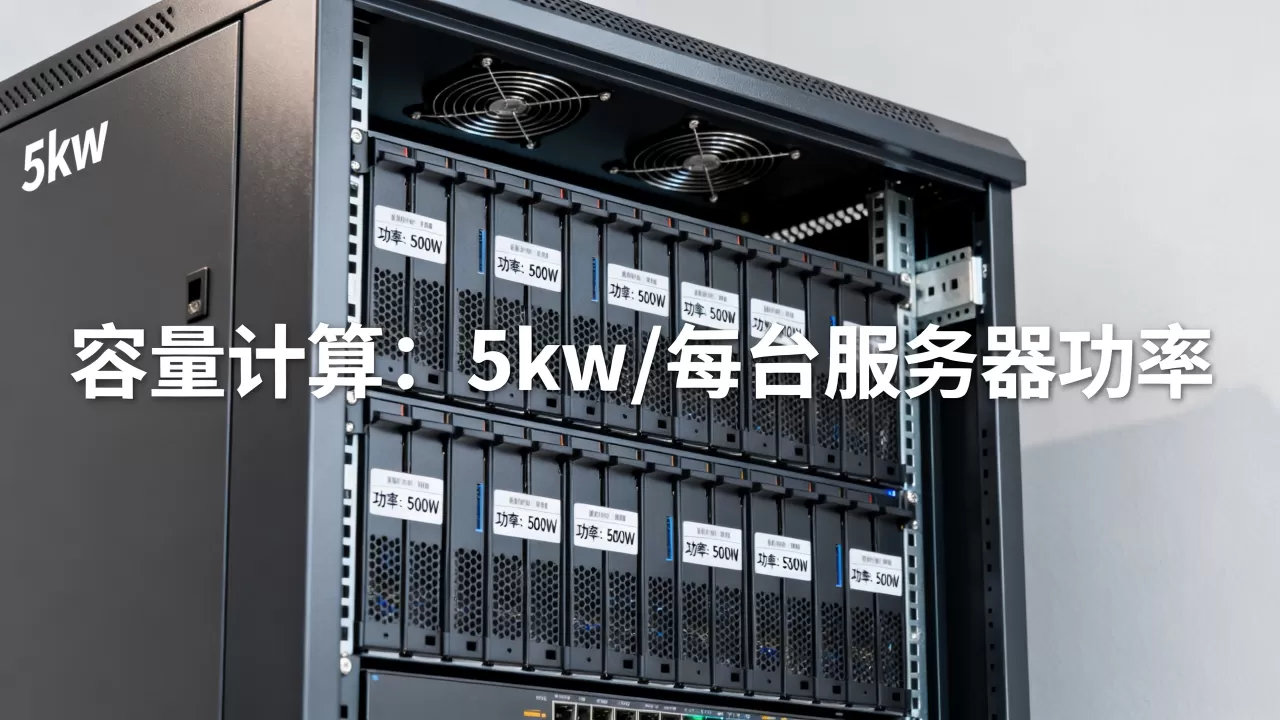 一个5kw机柜能放多少台服务器，怎么算容量？