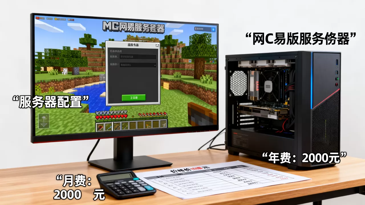 在mc网易版开服务器要多少钱？，怎么收费划算？