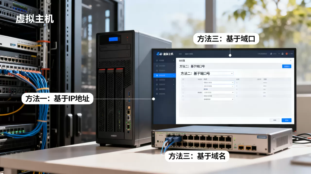 如何将服务器分成多个虚拟主机?,有哪些方法 如何将服务器分成多个虚拟主机?,有哪些方法