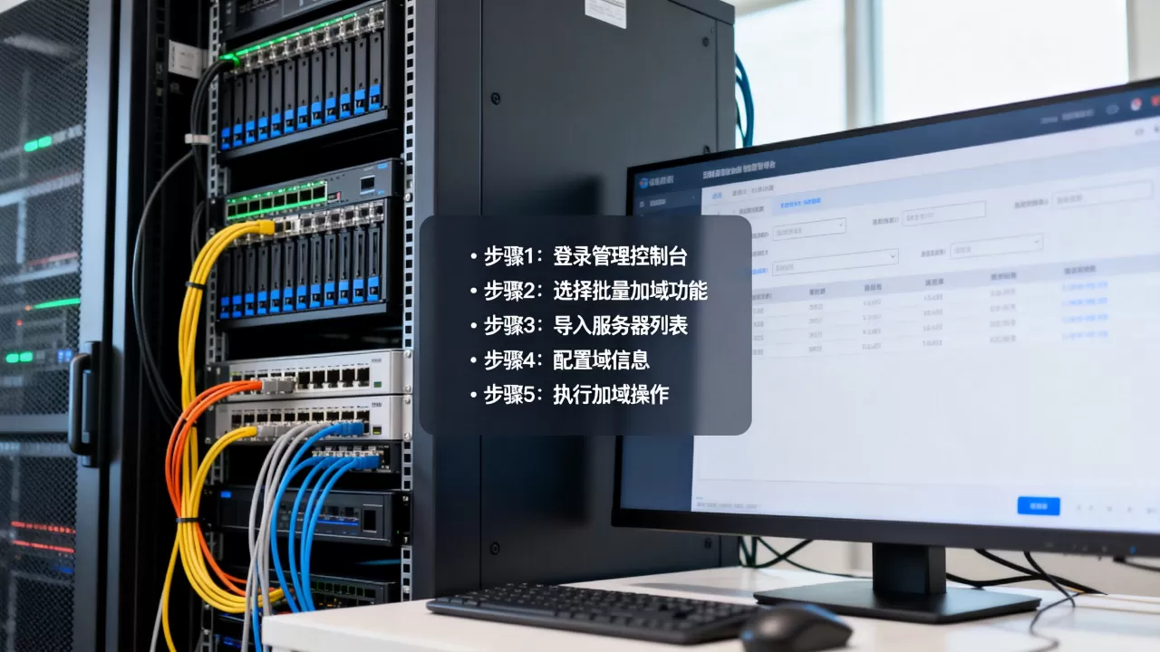 FTP服务器如何批量重新加域,步骤是什么? FTP服务器如何批量重新加域,步骤是什么?