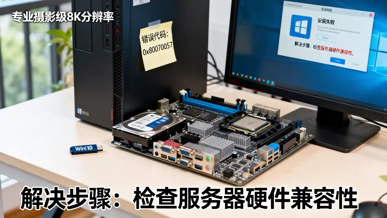 Win10系统安装到服务器失败怎么解决,常见错误代码有哪些? Win10系统安装到服务器失败怎么解决,常见错误代码有哪些?