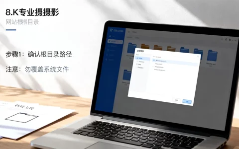 如何正确将文件放置在网站根目录下，有什么注意事项？