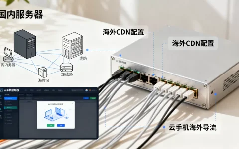 服务器在国内怎么用海外CDN，国内云手机服务器如何导流海外？