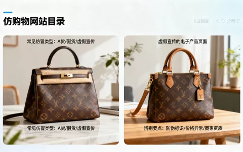 仿购物网站目录有哪些常见类型，怎么辨别真伪？