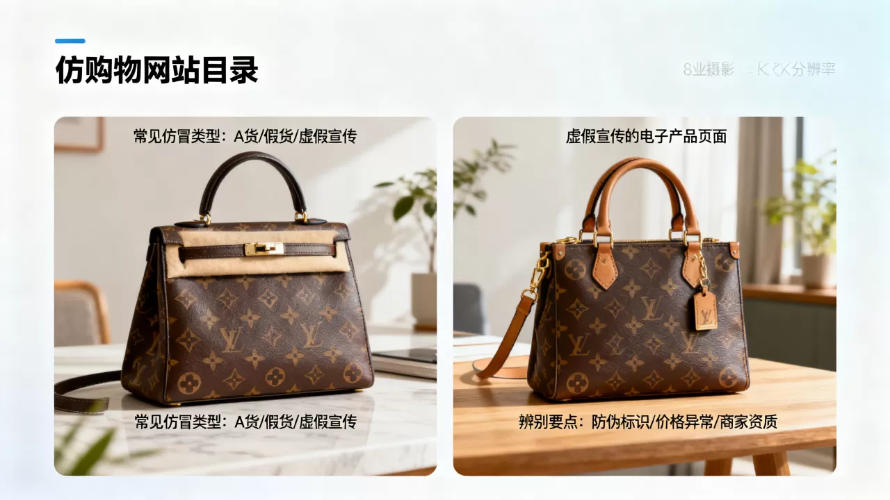 仿购物网站目录有哪些常见类型,怎么辨别真伪? 仿购物网站目录有哪些常见类型,怎么辨别真伪?