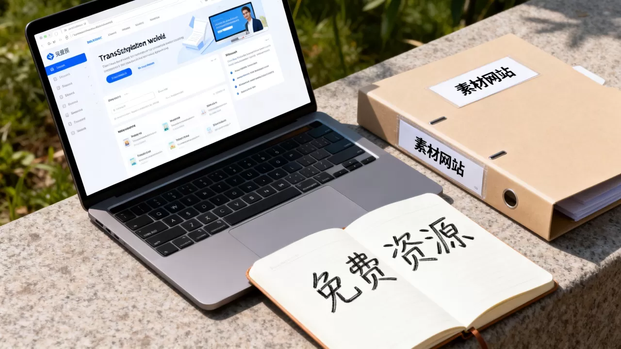 翻译网站素材去哪里找？，有哪些免费资源？