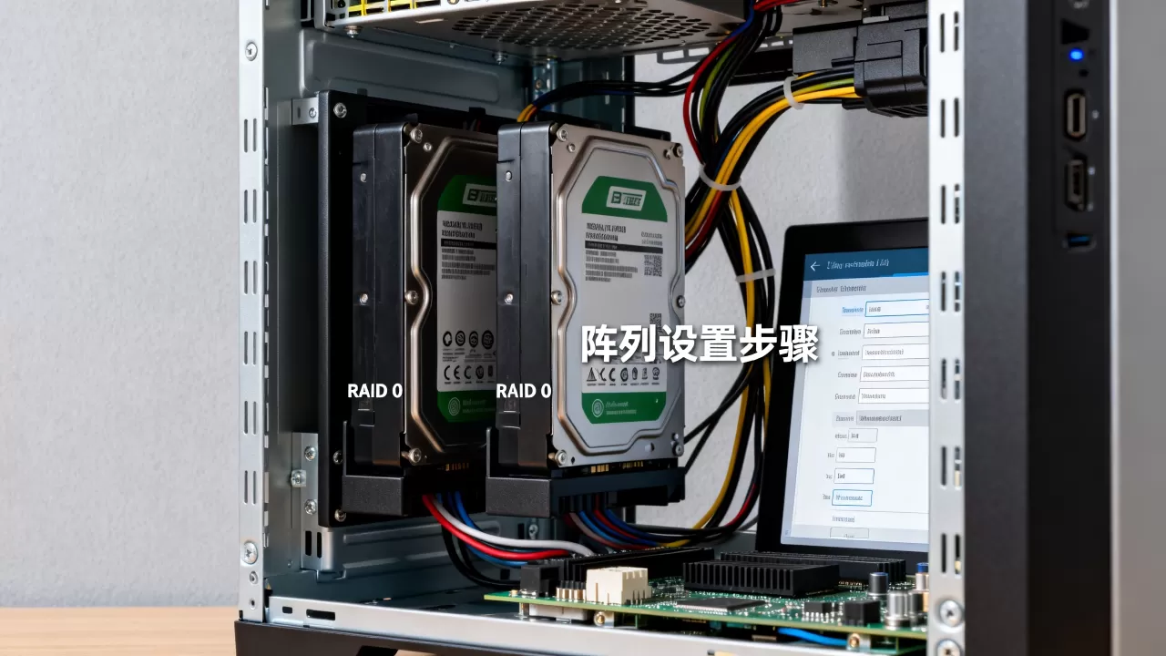 怎么将服务器两块盘组成一块盘,磁盘阵列怎么设置 怎么将服务器两块盘组成一块盘,磁盘阵列怎么设置