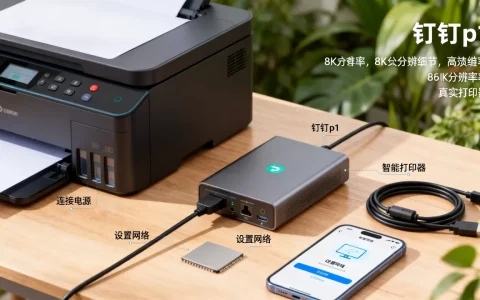 钉钉p1智能打印机服务器怎么用,怎么设置？
