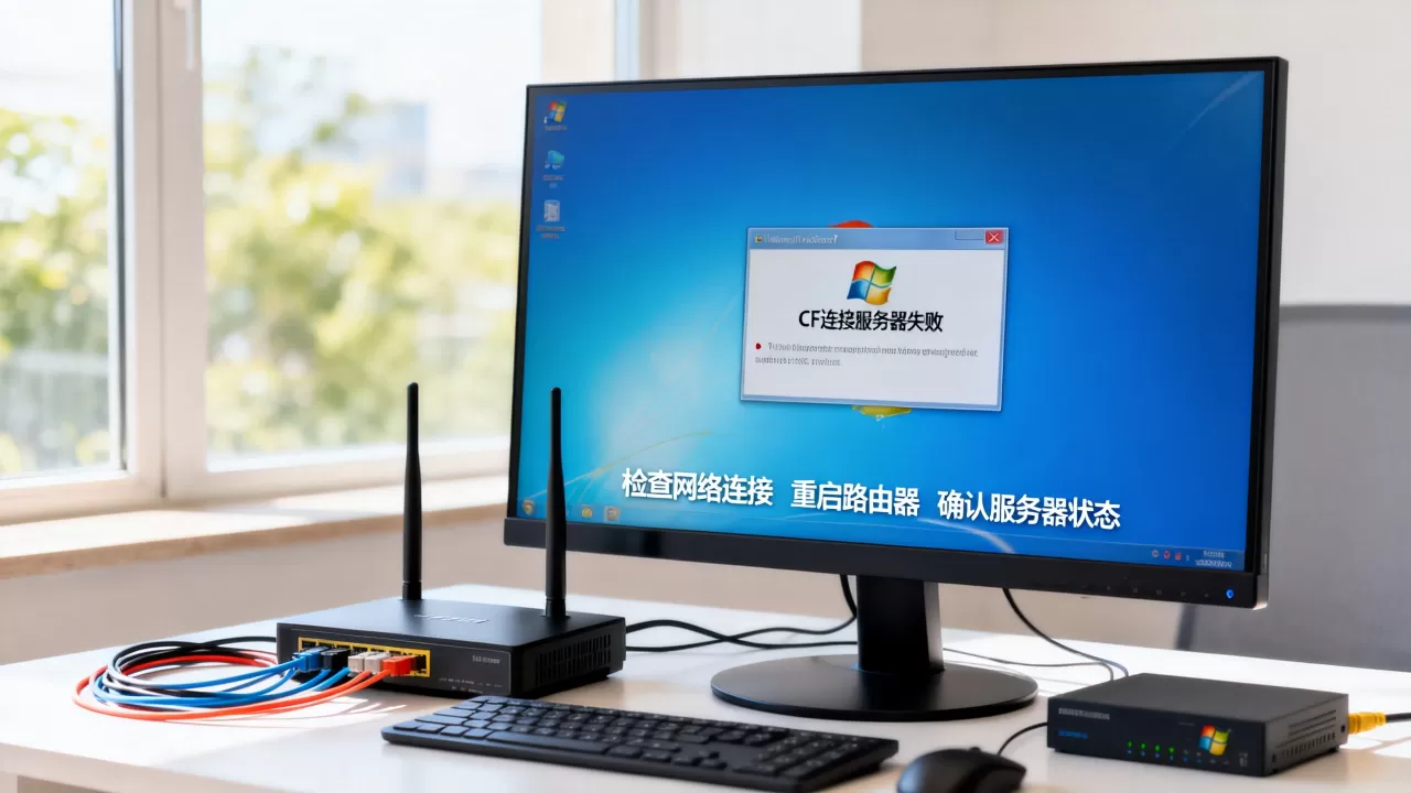 win7玩cf连接服务器失败咋办，连接失败的原因是什么