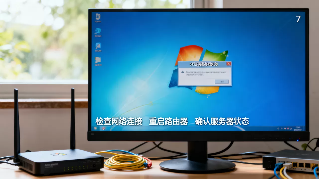 win7玩cf连接服务器失败咋办，连接失败的原因是什么