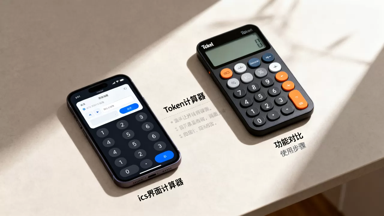 ics界面计算器和Token计算器有什么区别?,怎么用 ics界面计算器和Token计算器有什么区别?,怎么用