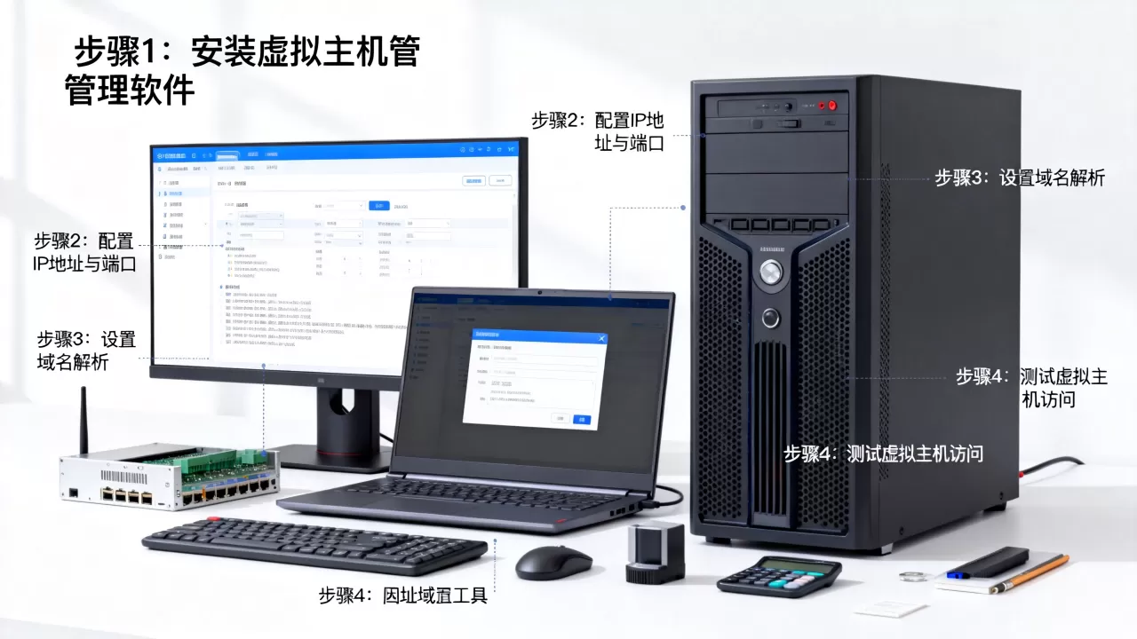 服务器怎么做虚拟主机，具体操作步骤有哪些？