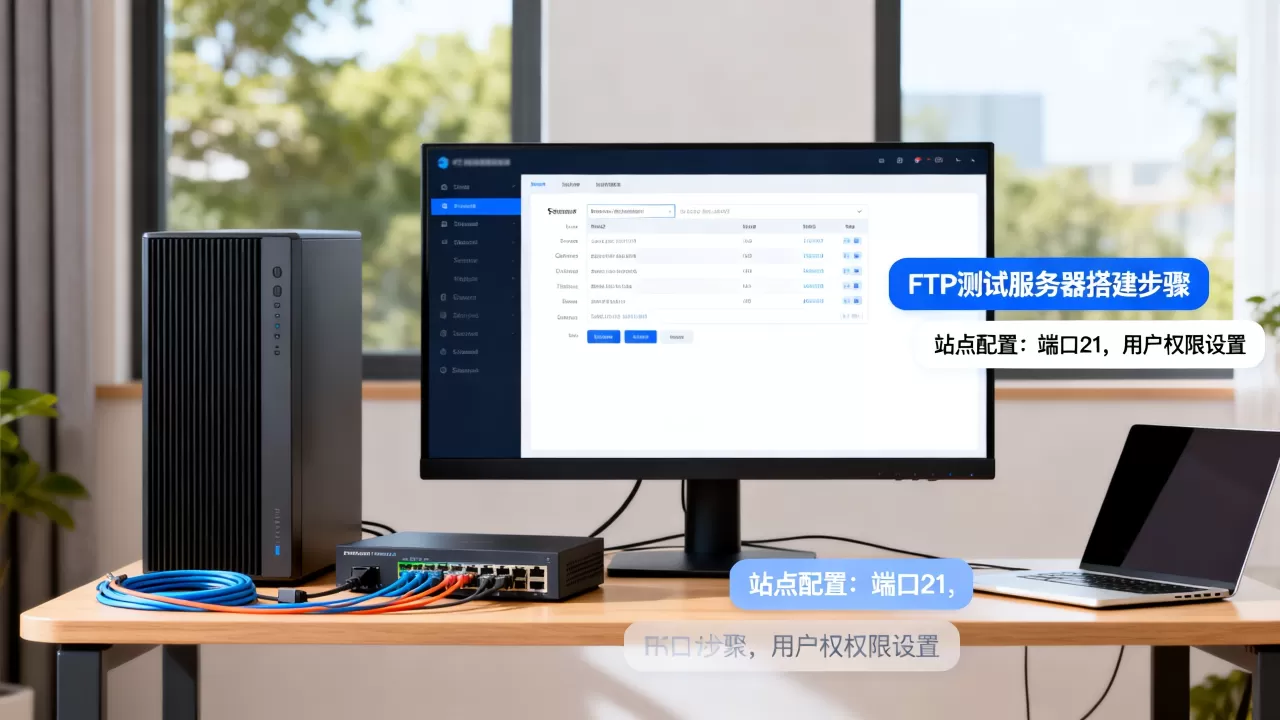 怎么搭建FTP测试服务器？，FTP站点怎么搭建？