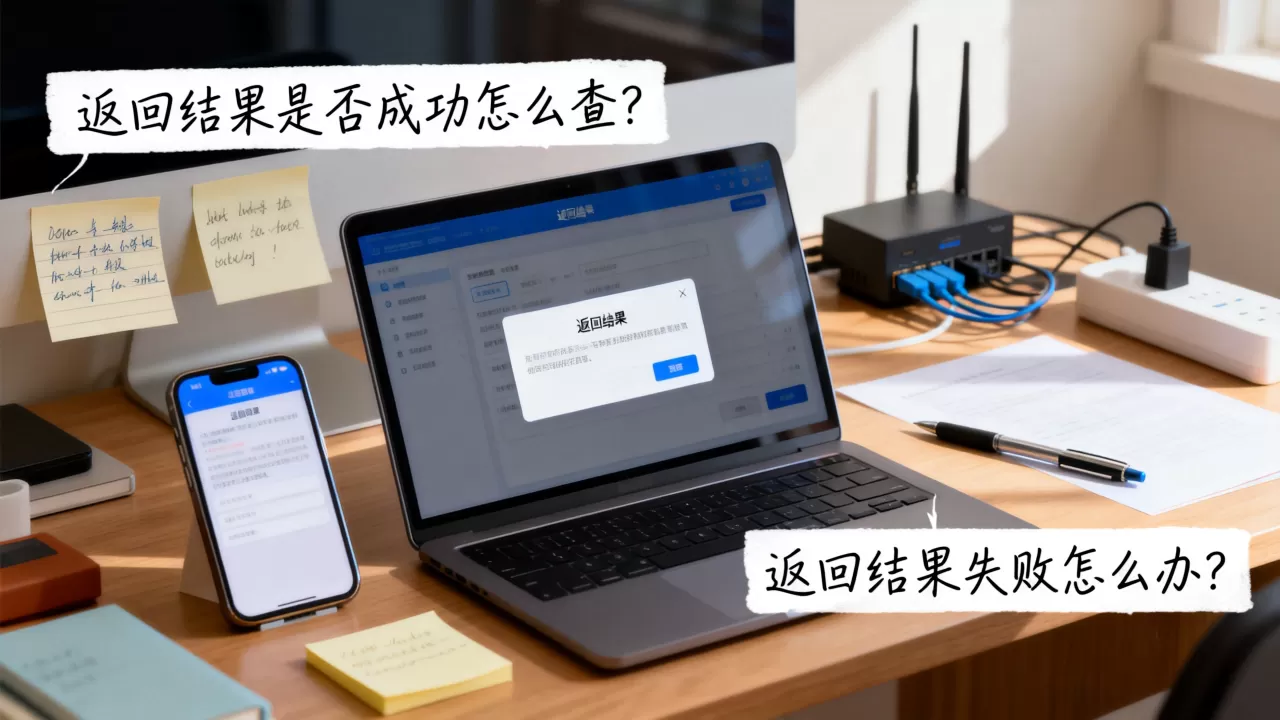 返回结果是否成功怎么查?,返回结果失败怎么办? 返回结果是否成功怎么查?,返回结果失败怎么办?