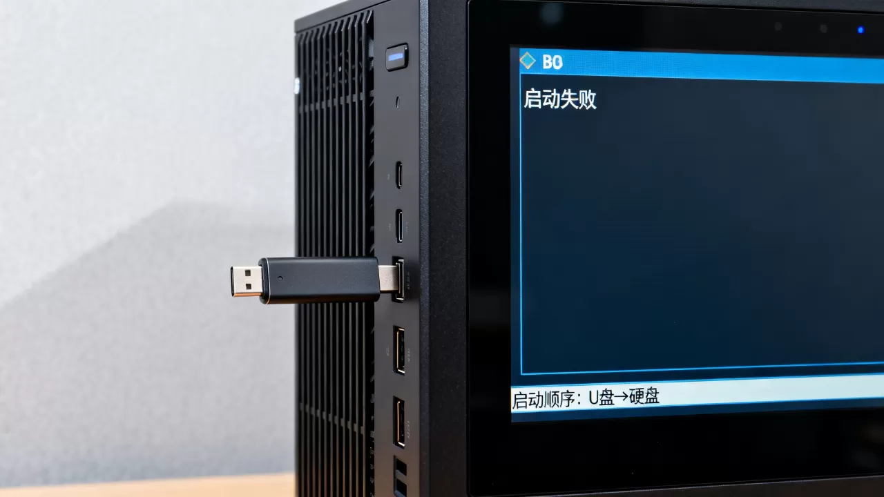 服务器设置为u盘启动不了怎么办啊，是什么原因