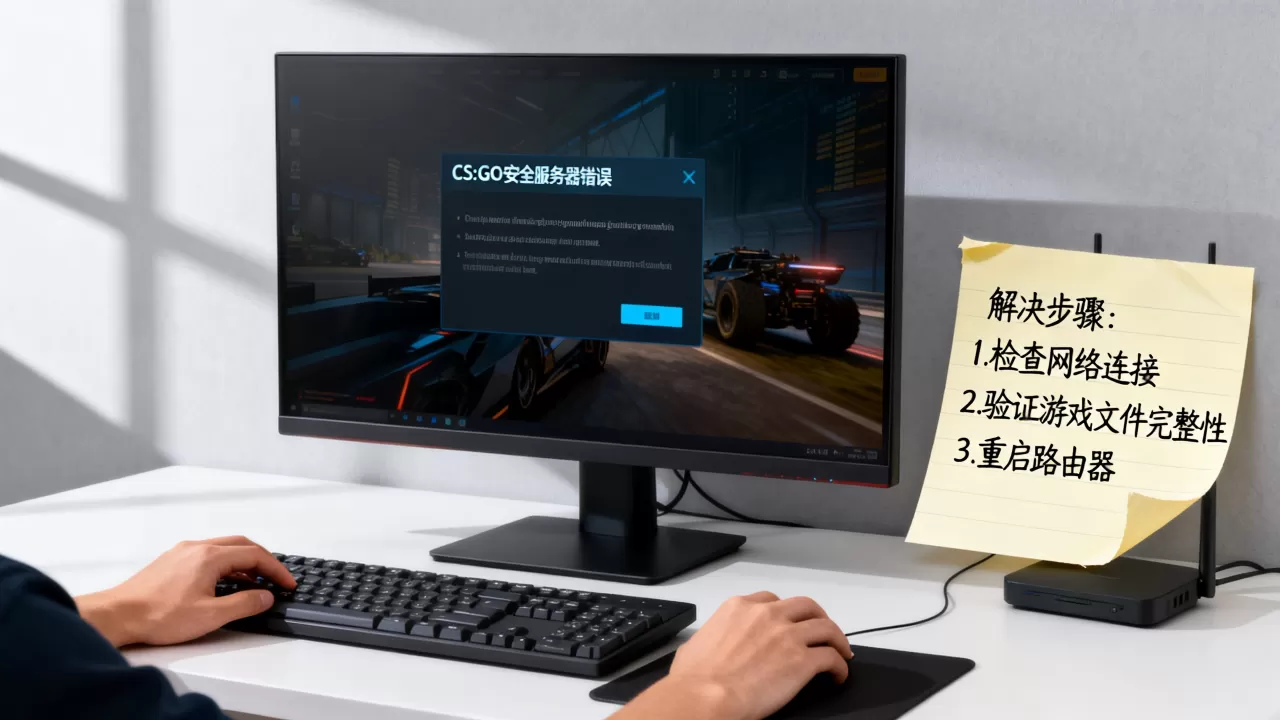 csgo你不能在安全服务器上玩游戏怎么解决