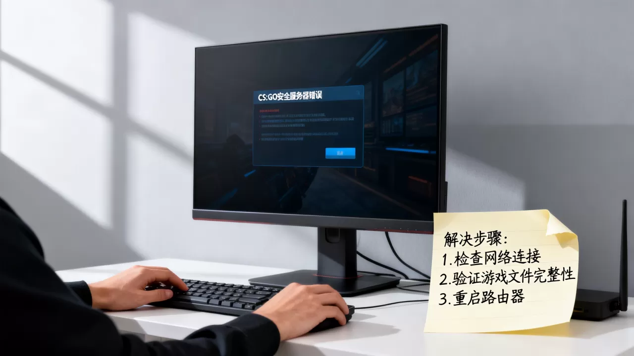 csgo你不能在安全服务器上玩游戏怎么解决