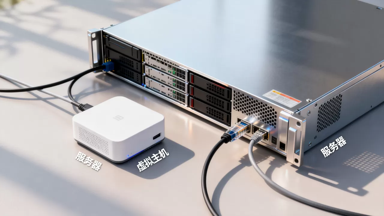 服务器和虚拟主机之间的关系 服务器和虚拟主机之间的关系