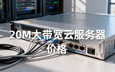 大带宽20m云服务器多少钱