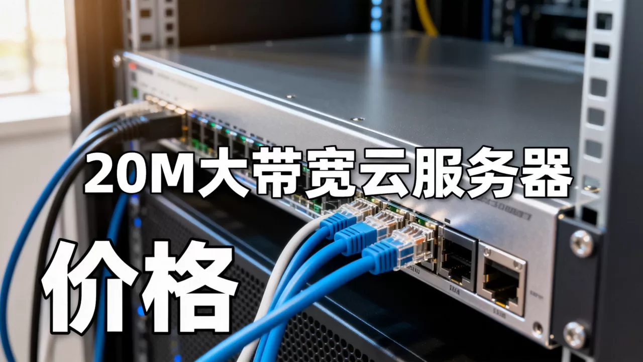 大带宽20m云服务器多少钱