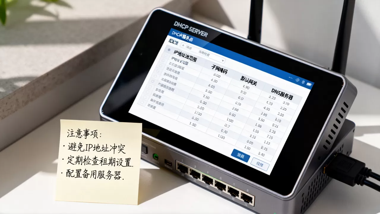 如何配置DHCP服务器参数,有哪些注意事项 如何配置DHCP服务器参数,有哪些注意事项