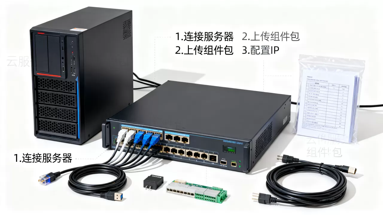FTP服务器IP加载云服务组件包如何操作？，有哪些注意事项？
