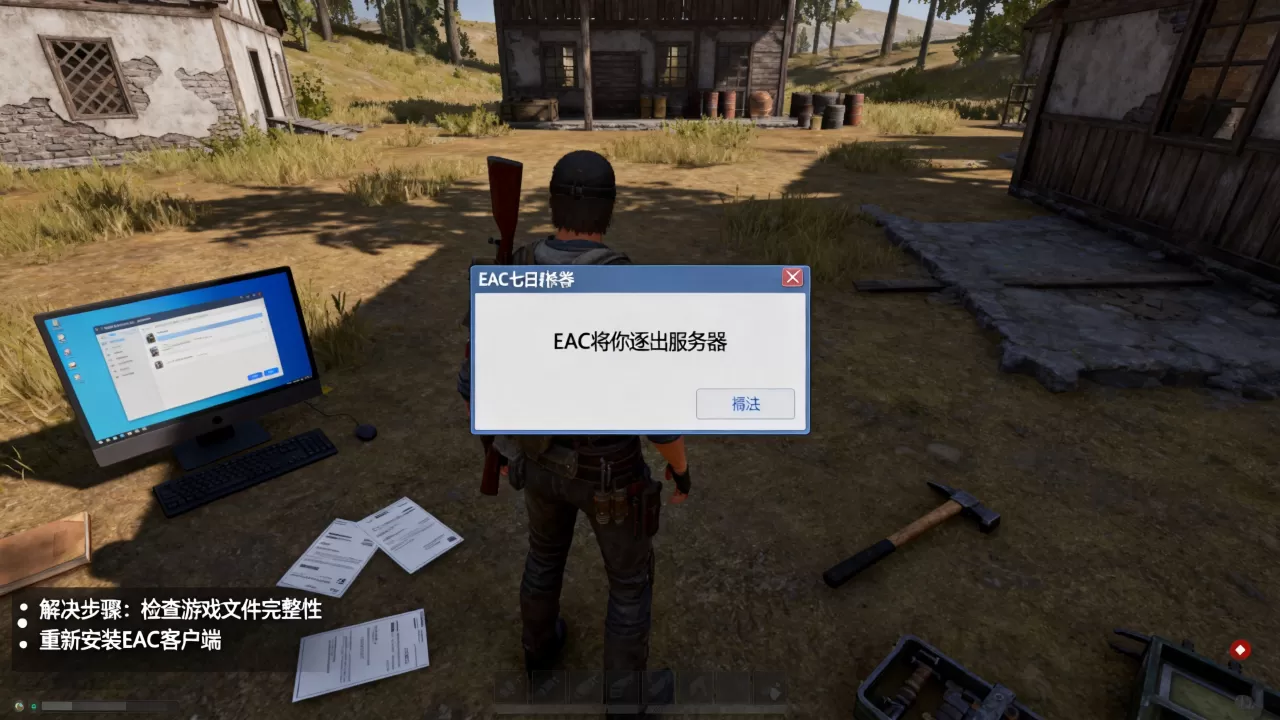 七日杀EAC将你逐出服务器是怎么回事?,怎么解决 七日杀EAC将你逐出服务器是怎么回事?,怎么解决