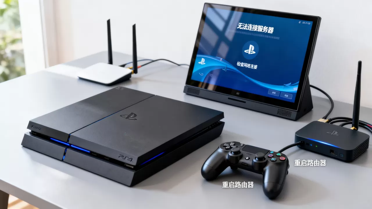 ps4吃鸡链接不上服务器怎么办 ps4吃鸡链接不上服务器怎么办