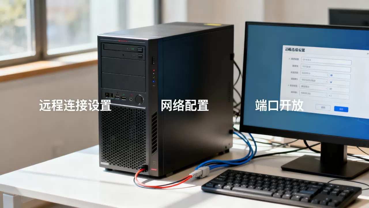 服务器主机怎么开通远程连接