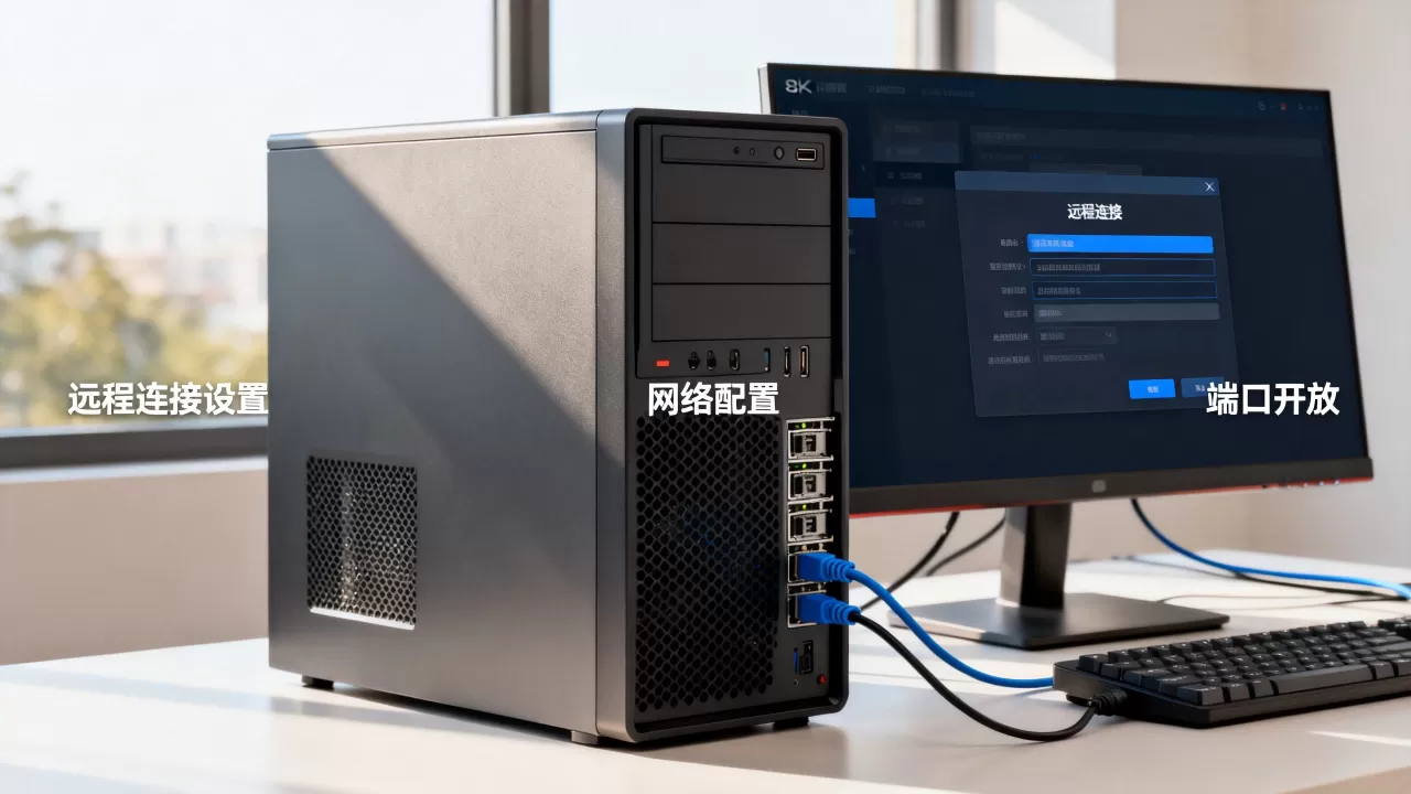 服务器主机怎么开通远程连接