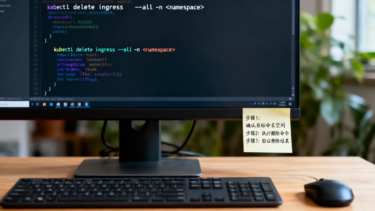 如何删除指定命名空间下的所有Ingress,操作步骤是什么 如何删除指定命名空间下的所有Ingress,操作步骤是什么