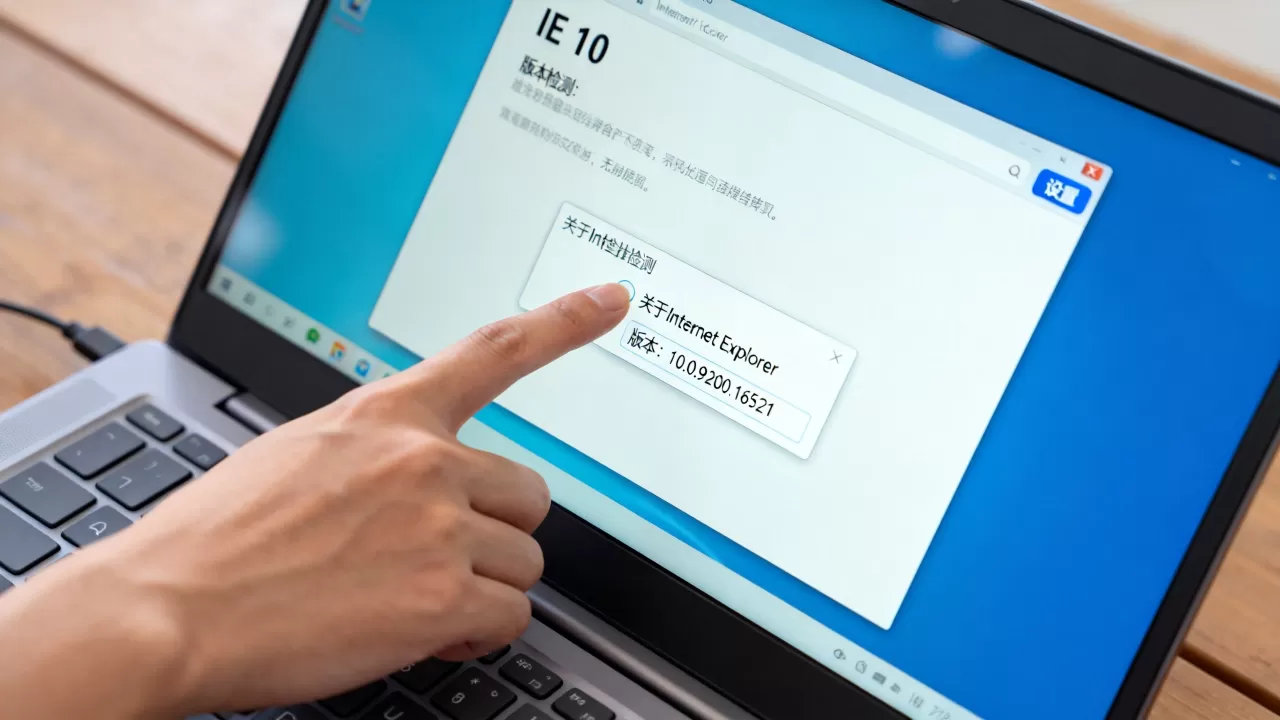 IE版本检测显示IE 10怎么办？，怎么查看版本