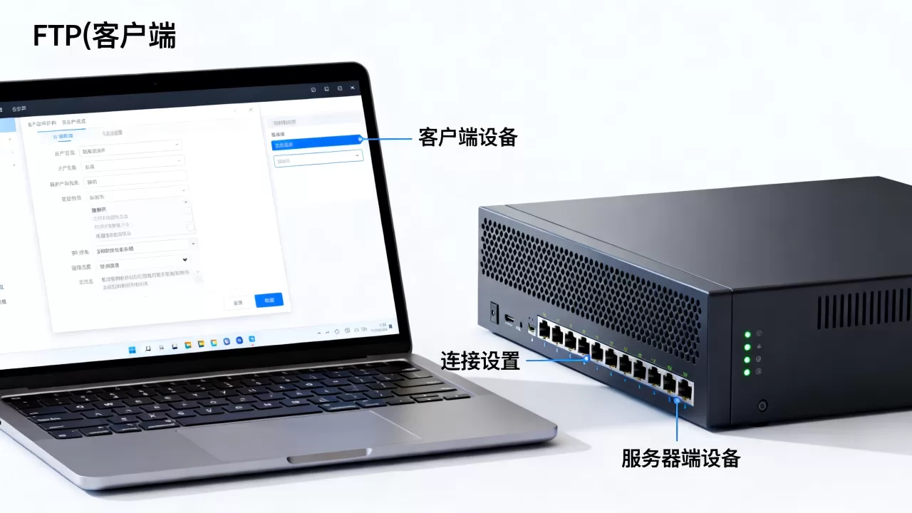 FTP客户端和服务器端有什么区别?,怎么设置? FTP客户端和服务器端有什么区别?,怎么设置?