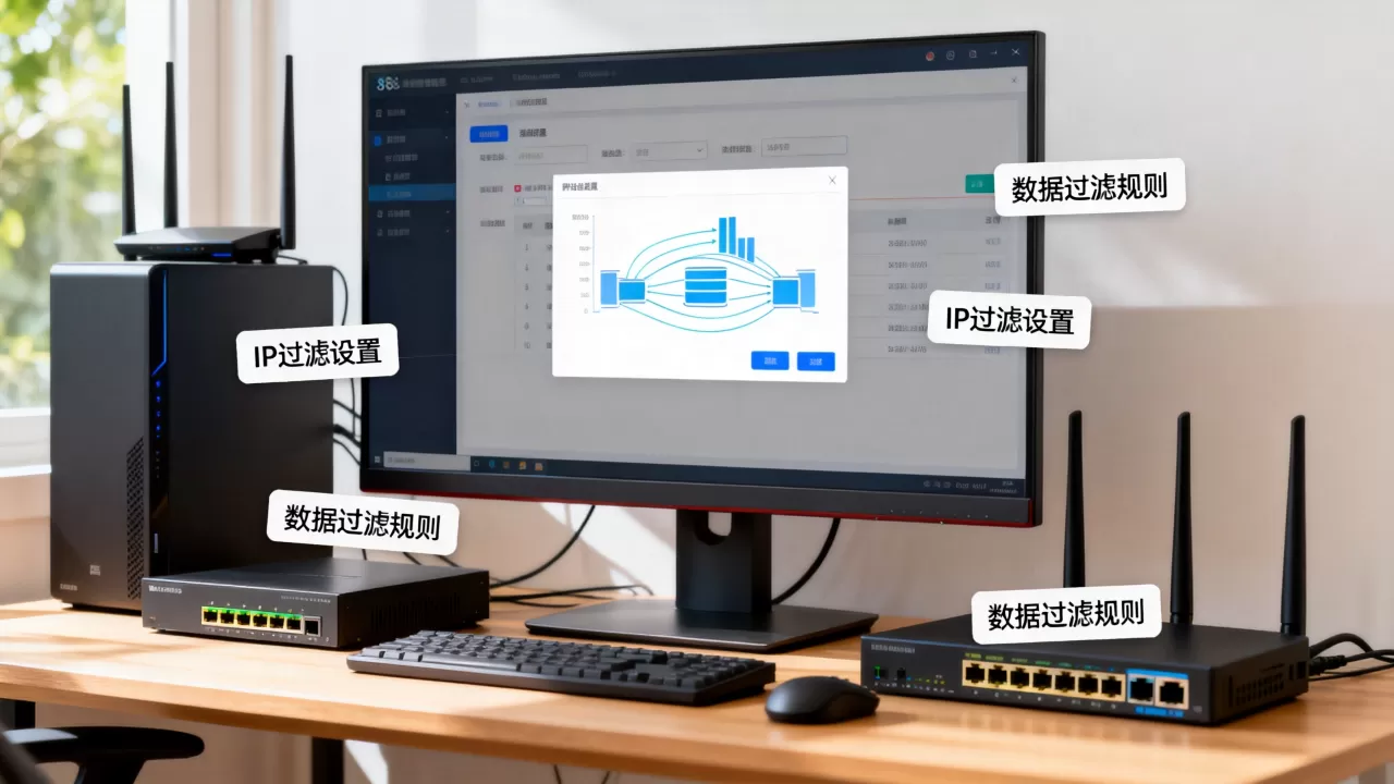IP过滤和数据过滤如何设置？，有什么作用？
