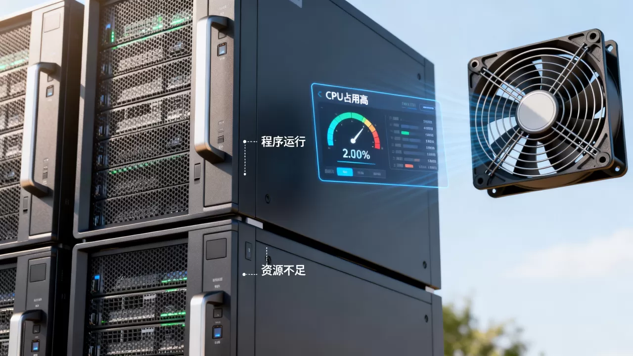 服务器CPU占用高怎么办,是什么原因导致的? 服务器CPU占用高怎么办,是什么原因导致的?